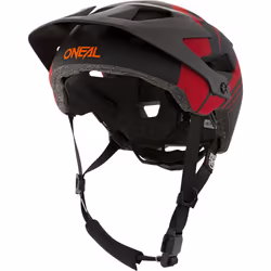 Oneal Defender Nova Casque de vélo, noir-rouge, taille XS S M pour Hommes