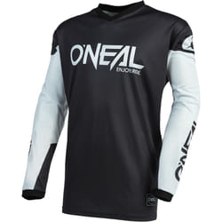 Oneal Element Threat Maillot motocross, noir-blanc, taille L pour Hommes
