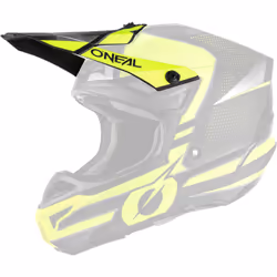 Oneal 5Series Polyacrylite Sleek Pic casque, noir-jaune pour Hommes