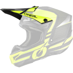 Oneal 5Series Polyacrylite Sleek Pic casque, noir-jaune pour Hommes
