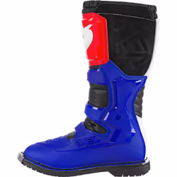 Oneal Rider Pro Bottes motocross, rouge-bleu, taille 42 pour Hommes