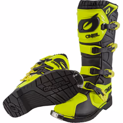Oneal Rider Pro Bottes motocross, jaune, taille 44 pour Hommes