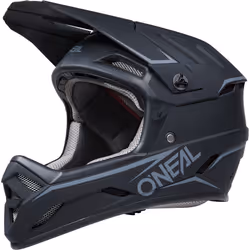Oneal Backflip Solid Casque de descente, noir, taille XS pour Hommes
