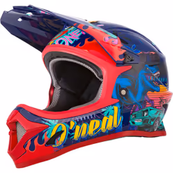Oneal Sonus Rex Casque de descente de jeunesse, multicolore, taille M - 50 pour Hommes