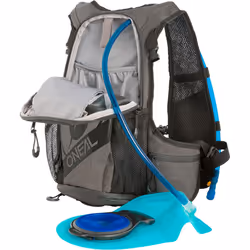 Oneal Romer Sac à dos 12L + vessie d’hydratation 2L, gris pour Hommes