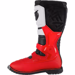 Oneal Rider Pro Bottes motocross, noir-blanc-rouge, taille 44 pour Hommes