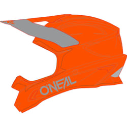 Oneal 1Series Solid Casque de motocross, orange, taille L pour Hommes