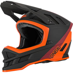 Oneal Blade Hyperlite Charger V.22 Casque de descente, rouge-orange, taille XS pour Hommes