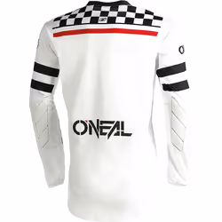 Oneal Element Squadron V.22 Maillot de motocross, noir-blanc-rouge, taille S pour Hommes