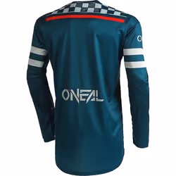 Oneal Element Squadron V.22 Maillot de motocross, rouge-bleu, taille S pour Hommes