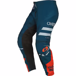 Oneal Element Squadron V.22 Pantalon de motocross, gris-bleu, taille 40 pour Hommes