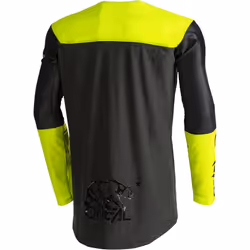 Oneal Mayhem Hexx V.22 Maillot de motocross, noir-jaune, taille L pour Hommes