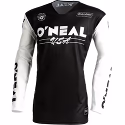 Oneal Mayhem Bullet V.22 Maillot de motocross, noir-blanc, taille L pour Hommes