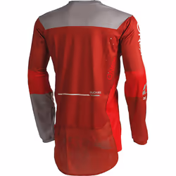 Oneal Haze Maillot de motocross, gris-rouge, taille S pour Hommes