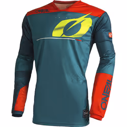 Oneal Haze Maillot de motocross, rouge-bleu, taille S pour Hommes