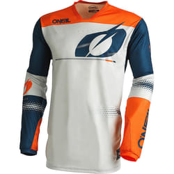 Oneal Haze Maillot de motocross, bleu-orange, taille L pour Hommes