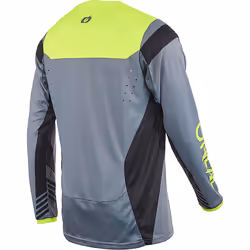 Oneal Element FR Hybrid V.22 Maillot de vélo, gris-jaune, taille S pour Hommes