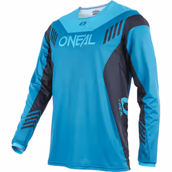 Oneal Element FR Hybrid V.22 Maillot de vélo, bleu, taille S pour Hommes