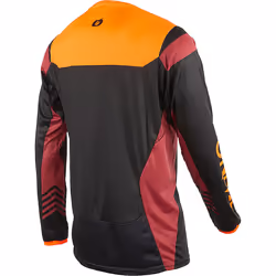 Oneal Element FR Hybrid V.22 Maillot de vélo, noir-orange, taille S pour Hommes