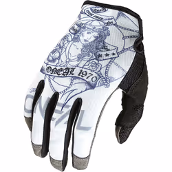 Oneal Mayhem Sailor V.22 Gants de motocross, gris-blanc, taille M pour Hommes