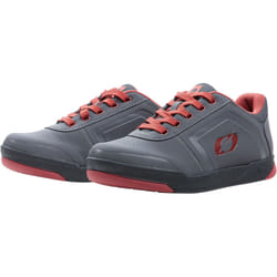Oneal Pinned Flat Pedal V.22 chaussures, gris-rouge, taille 38 pour Hommes