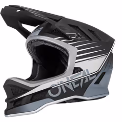 Oneal Blade Delta V.22 Casque de descente, noir-gris, taille M pour Hommes