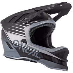 Oneal Blade Delta V.22 Casque de descente, noir-gris, taille XL pour Hommes