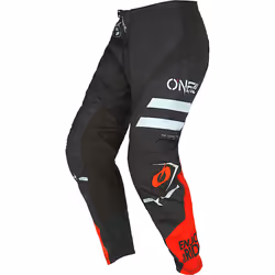 Oneal Element Squadron V.22 Pantalon de motocross pour les jeunes, noir-gris, taille XL