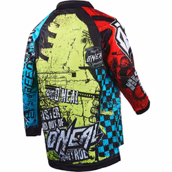 Oneal Element Wild V.22 Maillot de motocross jeune, multicolore, taille L