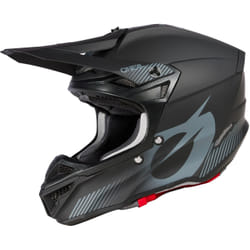 Oneal 5Series Polyacrylite Solid Casque de motocross, noir, taille M pour Hommes