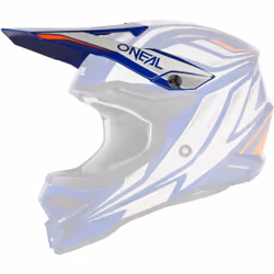 Oneal 3Series Vertical Casque Peak, bleu pour Hommes
