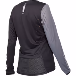 Oneal Element FR Hybrid Maillot de vélo pour dames, noir-gris, taille L pour Femmes