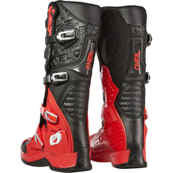 Oneal RMX Pro Bottes de motocross, noir-rouge, taille 47 pour Hommes