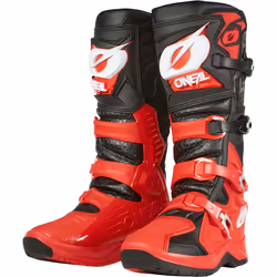 Oneal RMX Pro Bottes de motocross, noir-rouge, taille 48 pour Hommes