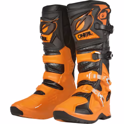 Oneal RMX Pro Bottes de motocross, noir-orange, taille 49 pour Hommes
