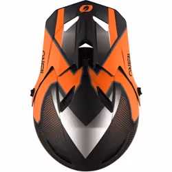 Oneal Fury Stage Casque de descente, noir-orange, taille M pour Hommes