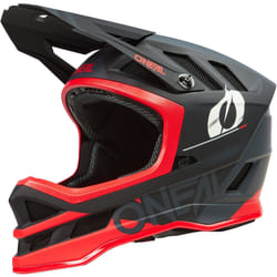 Oneal Blade Polyacrylite Haze Casque de descente, noir-rouge, taille XL pour Hommes