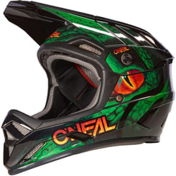 Oneal Backflip Viper Casque de descente, noir-vert, taille 2XL pour Hommes