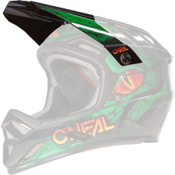 Oneal Backflip Viper Casque Peak, noir-vert pour Hommes