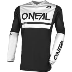 Oneal Element Threat Air Maillot de motocross, noir-blanc, taille M pour Hommes