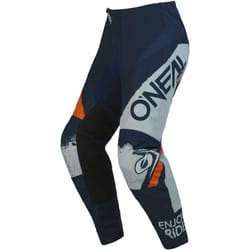 Oneal Element Shocker Pantalon de motocross, bleu-orange, taille 30 pour Hommes
