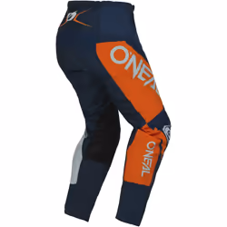 Oneal Element Shocker Pantalon de motocross, bleu-orange, taille 30 pour Hommes