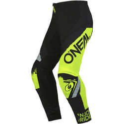 Oneal Element Shocker Pantalon de motocross, noir-jaune, taille 28 pour Hommes
