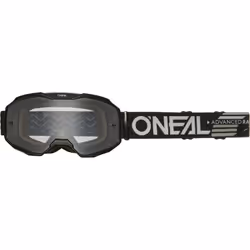 Oneal B-10 Solid Clear Lunettes de motocross, noir pour Hommes