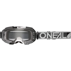 Oneal B-10 Duplex Clear Lunettes de motocross, noir-gris pour Hommes