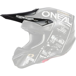 Oneal 5Series Polyacrylite Attack Casque Peak, noir-blanc pour Hommes