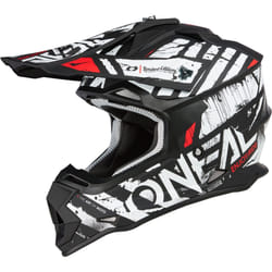 Oneal 2Series Glitch Casque de motocross, noir-blanc, taille M pour Hommes