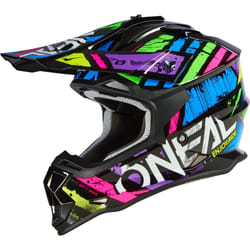 Oneal 2Series Glitch Casque de motocross, multicolore, taille 2XL pour Hommes