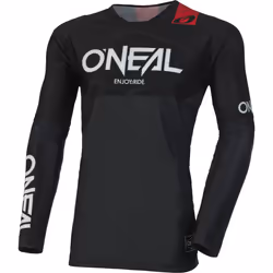 Oneal Mayhem Hexx Maillot de motocross pour les jeunes, noir-gris, taille M