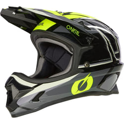 Oneal Sonus Split V.23 Casque de descente, noir-jaune, taille XL pour Hommes